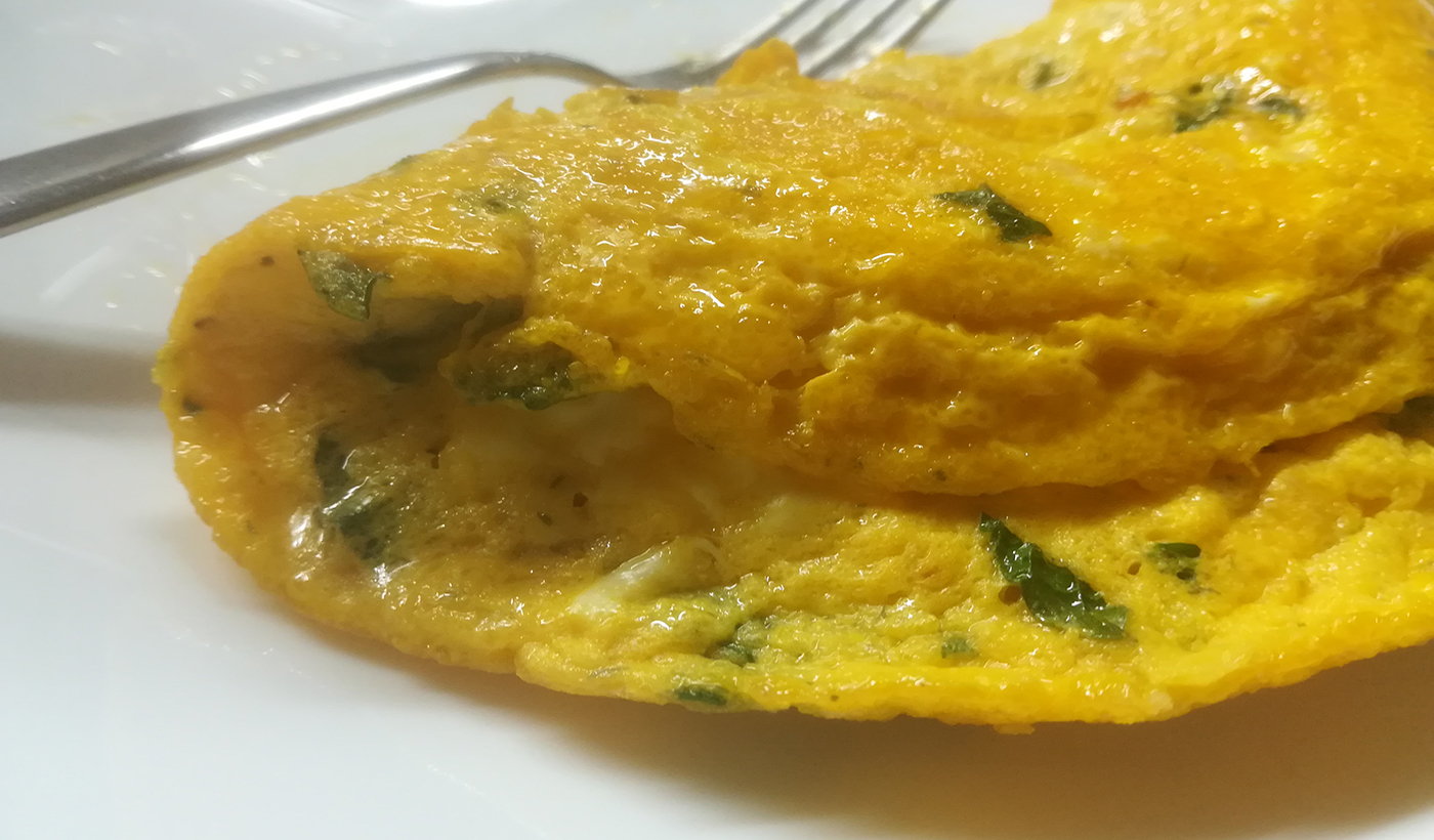 omelette alle erbe aromatiche