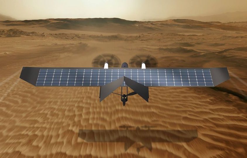 Un drone solare italiano per le missioni umane su Marte