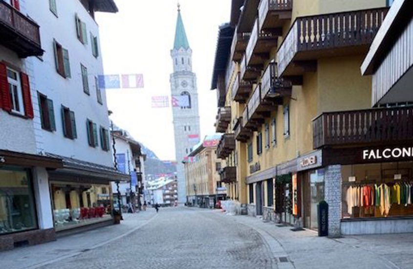 Dolomiti in salsa Covid