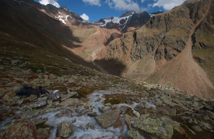 Quale acqua dalla fusione del permafrost delle Alpi? Il progetto di Alto Adige, Trentino e Tirolo