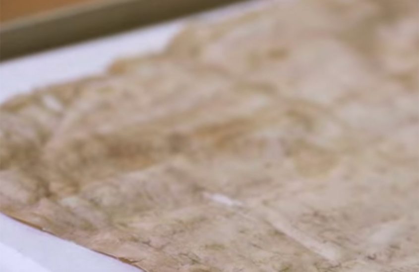 1301 anni, il documento in pergamena più antico degli Archivi di Stato
