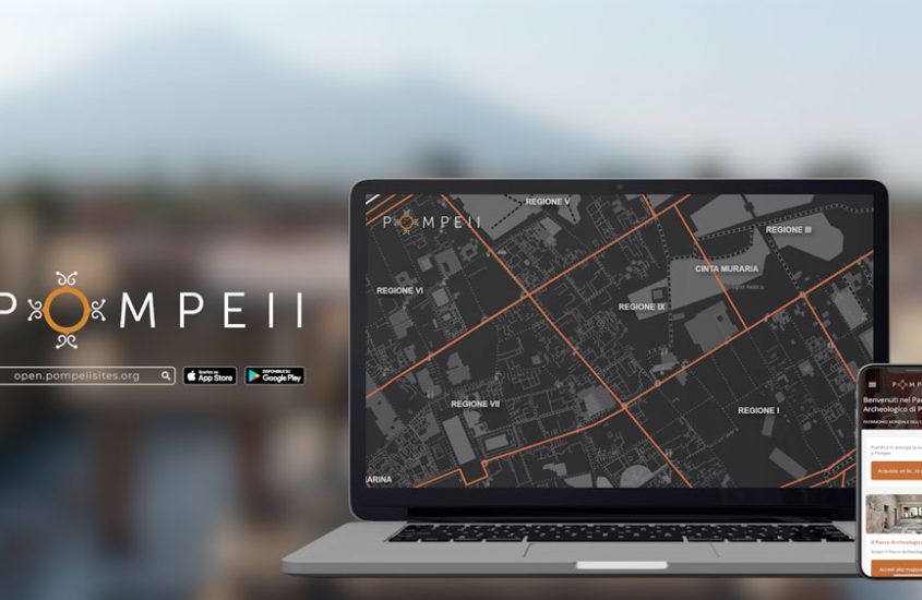Open Pompeii, gli archivi digitali con un click