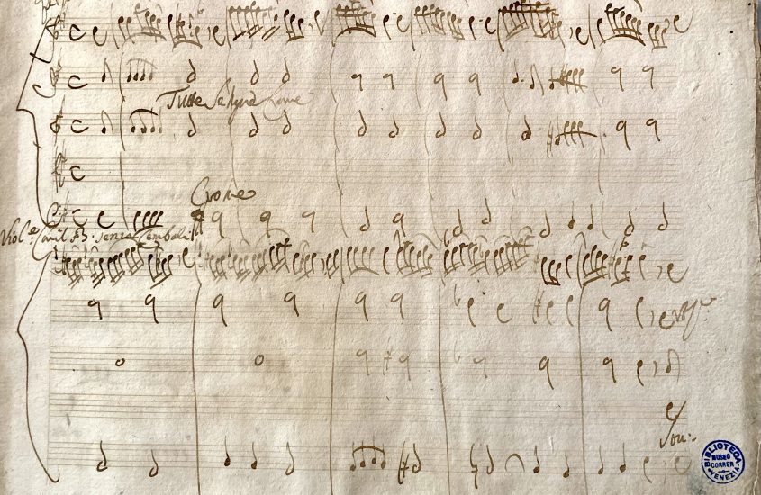 Un’aria misteriosa, l’unico autografo di Vivaldi a Venezia
