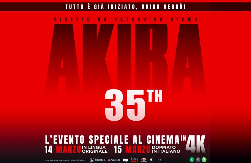 Akira torna al cinema per il 35° anniversario