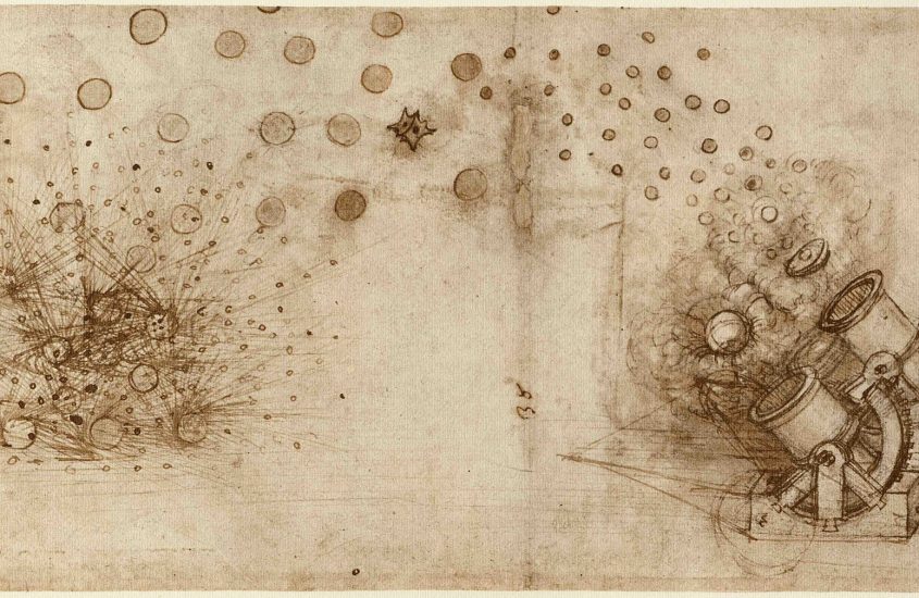 Il Codice Atlantico, la più vasta raccolta al mondo di disegni e scritti autografi di Leonardo