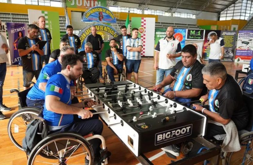 La Federazione Paralimpica Calcio Balilla in Argentina per un progetto inclusivo