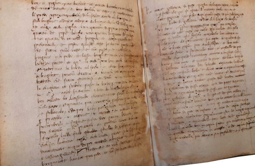 In restauro il manoscritto del Libro de cosina di Maestro Martino